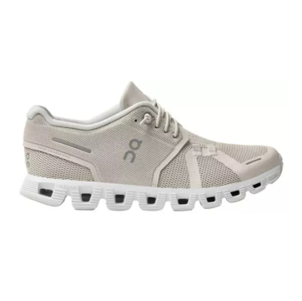 On Women's Cloud 5 Shoes/Color: Pearl/White-7.5